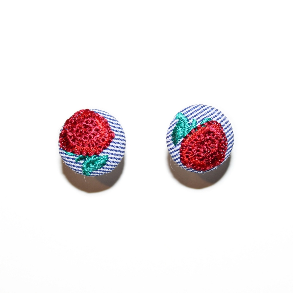 *2 for $15* Rose Bud Stud Earrings
